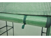 VespaGarden Zahradní fóliovník  Regal - 8 polic, 143x143x195cm - bílý