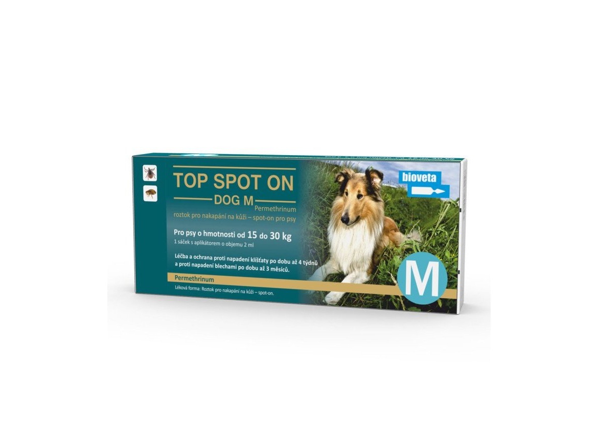 Scobax Top Spot-on Dog M 1x2ml (15-30kg)