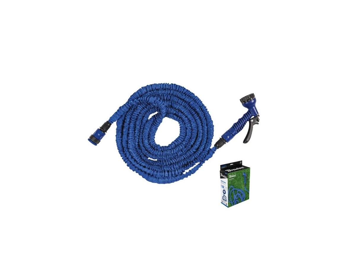 Bradas Komplet flexibilní zahradní hadice TRICK HOSE 5-15 m - modrá