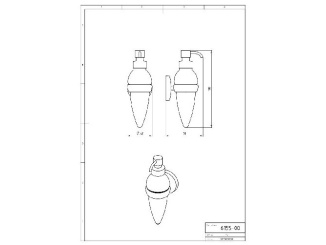 Koupelnový nábytek –  Novaservis Dávkovač mýdla Metalia 1, chrom, , 6155,0