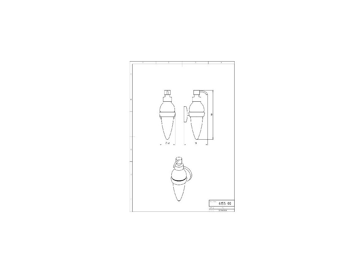 Novaservis Dávkovač mýdla Metalia 1, chrom, , 6155,0