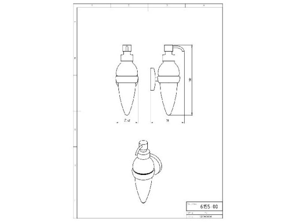 Novaservis Dávkovač mýdla Metalia 1, chrom, , 6155,0