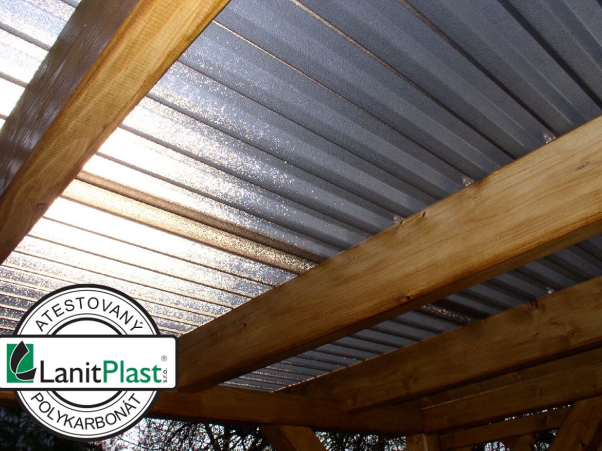 Polykarbonátová trapézová deska Lanit Plast CSE TR Original