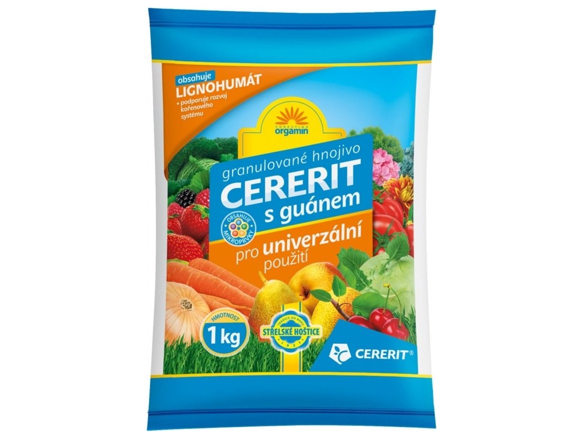Forestina Granulované hnojivo CERERIT s guánem univerzální 1 kg