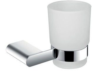 Kiegészítők –  Novaservis Držák kartáčků a pasty Titania Naty, sklo/chrom, , 66606,0