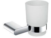 Novaservis Držák kartáčků a pasty Titania Naty, sklo/chrom, , 66606,0