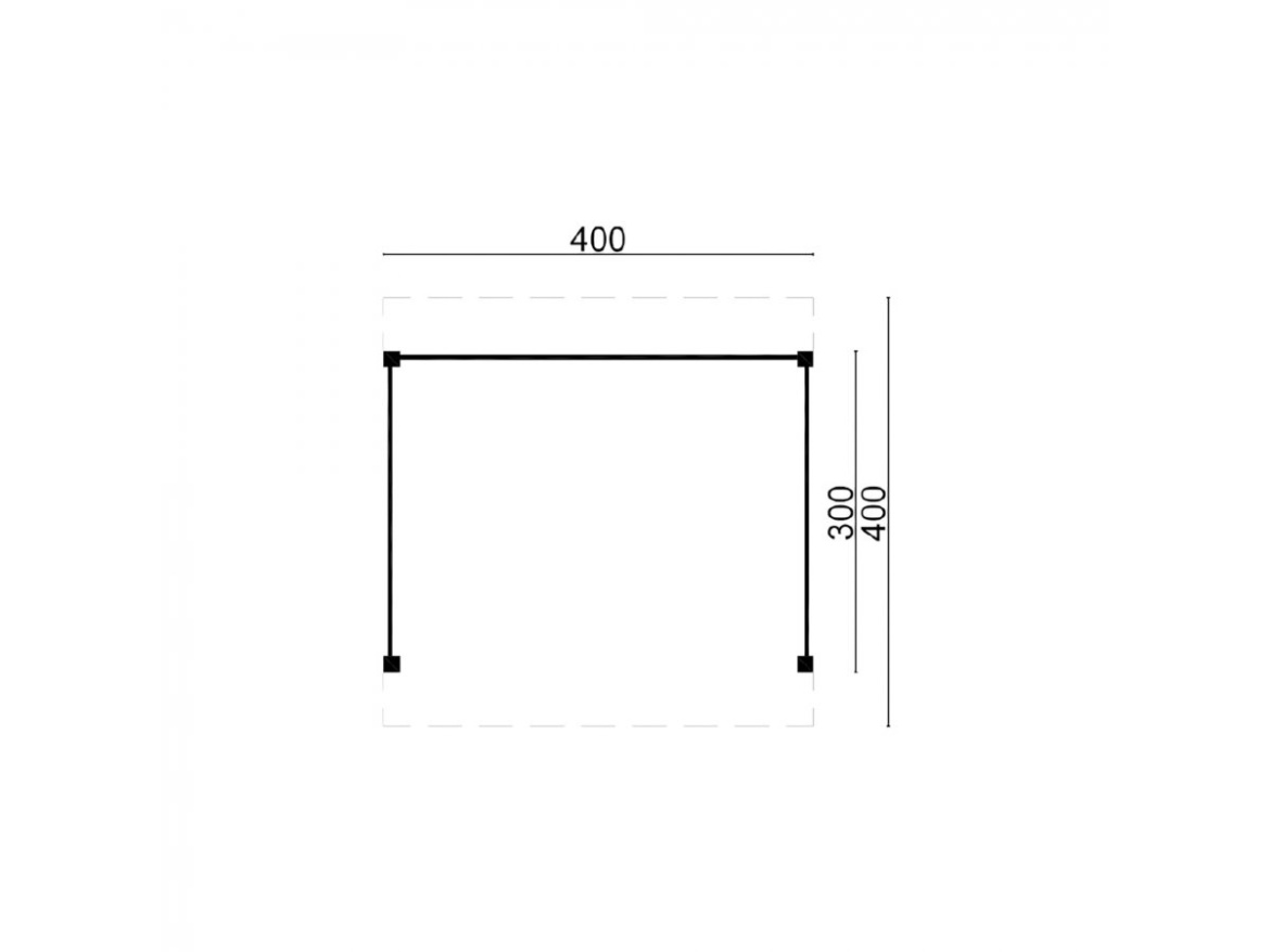 Tuindeco Bastenaken DIY Flat Roof