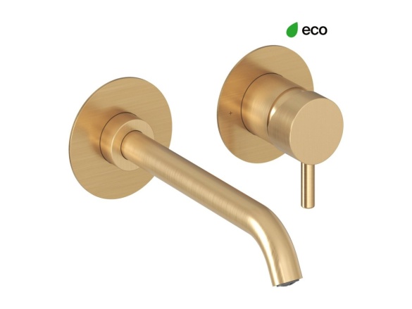 Ravak ES 019.60GLB.O1.RB07B Umyvadlová podomítková baterie bez tělesa, zlato kartáčované