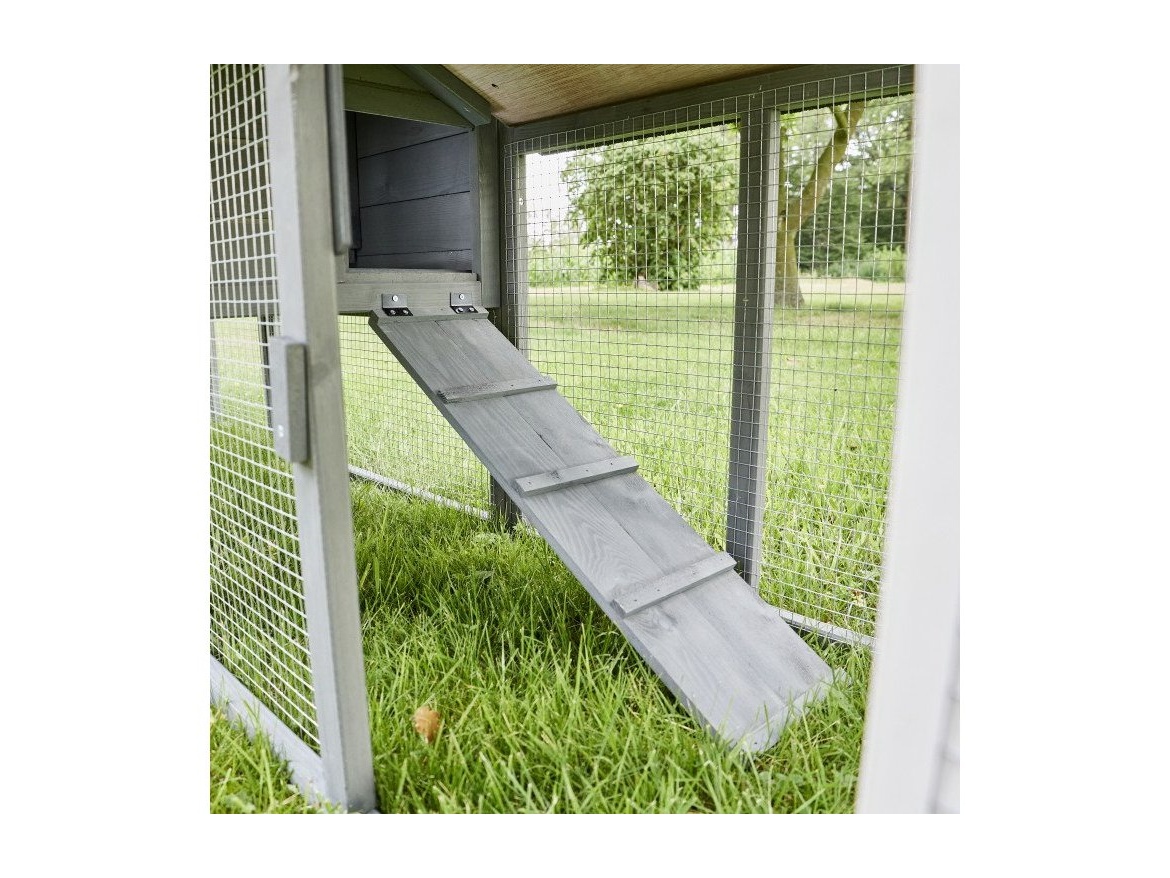 Scobax Dřevěná králíkárna REYKJAVÍK, 2100x540x855 mm