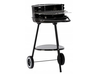 Faszenes grillek –  VespaGarden Kruhový zahradní gril na kolečkách - 58x44x72 cm