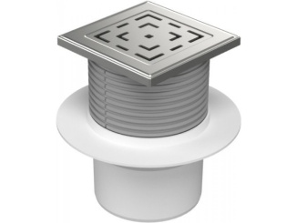 Technická sanita –  Chuděj PVS 110 L2 125 x 125 mm, oceľ, Labyrinth, K3