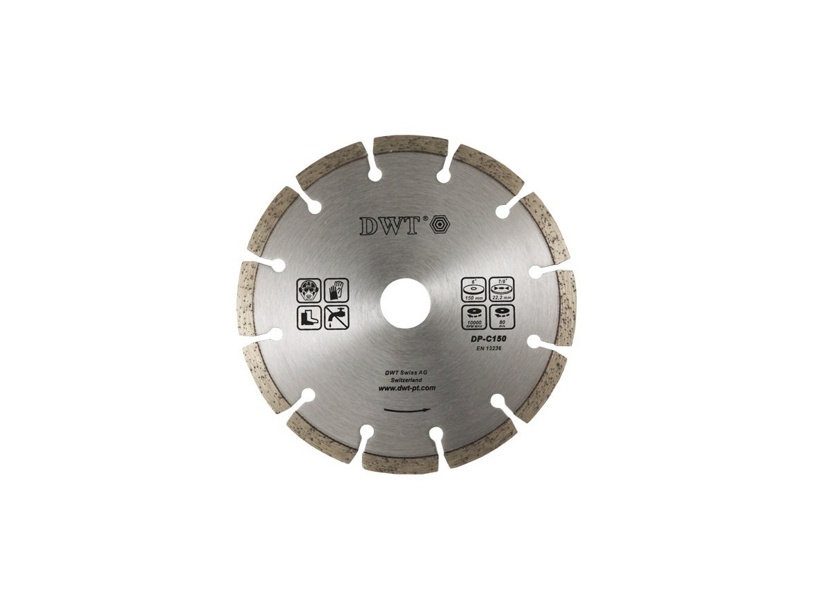 DWT Diamantový segmentovaný kotouč 180 mm (abrazivní materiály)