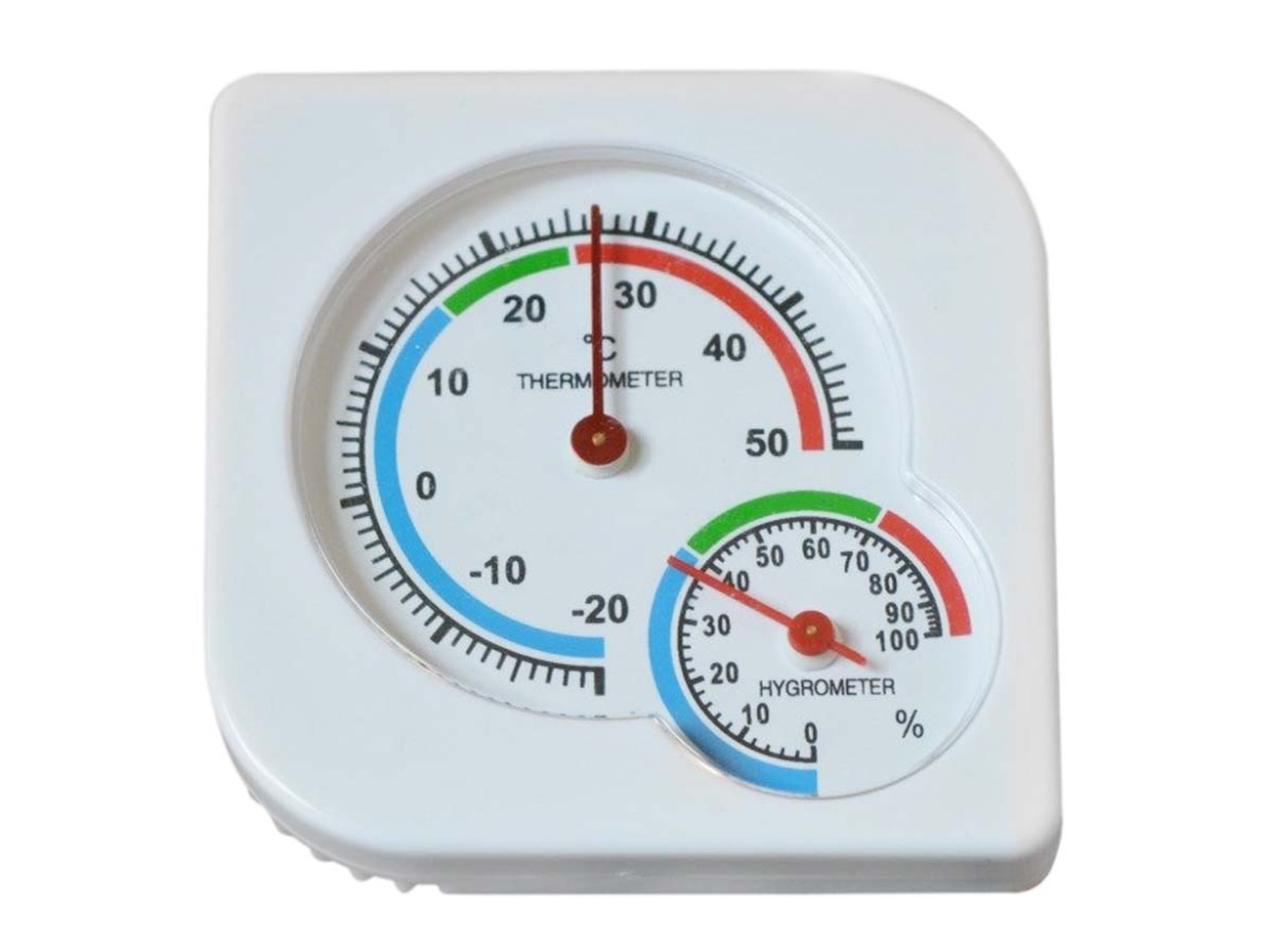 Hőmérő és higrométer Scobax