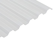 Trapézový polykarbonát TR 76/16 síla 0,8 čirý 1,06x5m Brett Martin Marlon CS TR 76/16