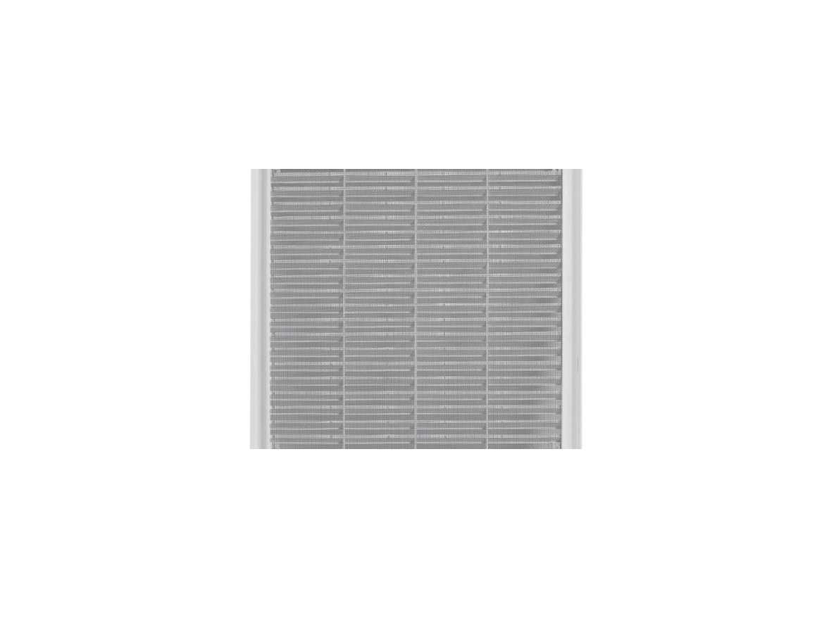 Haco Větrací mřížka 300 × 300 mm, se síťovinou a krytem, bílá,  0301