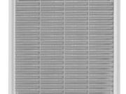 Haco Větrací mřížka 300 × 300 mm, se síťovinou a krytem, bílá,  0301