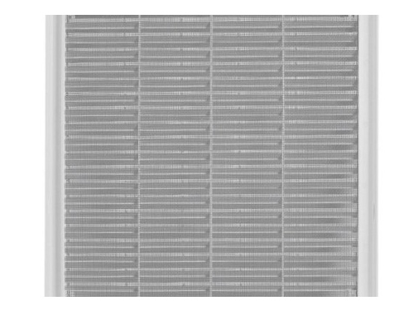 Haco Větrací mřížka 300 × 300 mm, se síťovinou a krytem, bílá,  0301