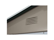 Lemezből készült kerti ház Riwall PRO RMSA 8x10 Brown