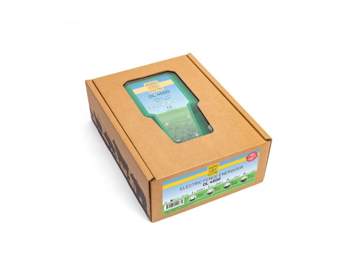 Scobax Ohradníkový zdroj AgroElectro DL4500 - 4.5 J