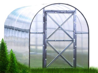 Obloukové malé skleníky –  Perchina polykarbonát (4 mm) 4,2 x 1,56 m