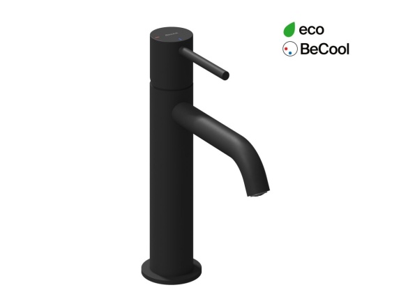 Ravak ES 012.11WV Umývadlová batéria BeCool 190 mm bez odtokovej armatúry, White Velvet