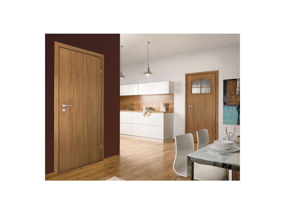 Interiérové dveře Porta Verte Basic 3/4 sklo