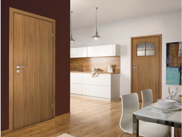 Interiérové dveře Porta Verte Basic 3/4 sklo