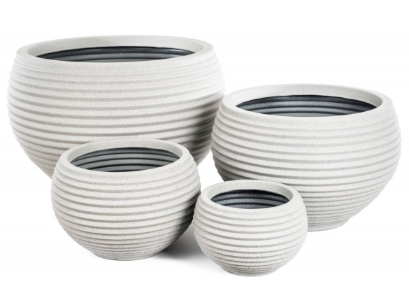 G21 Květináč  Sand Ring 70 x 70 x 45,5