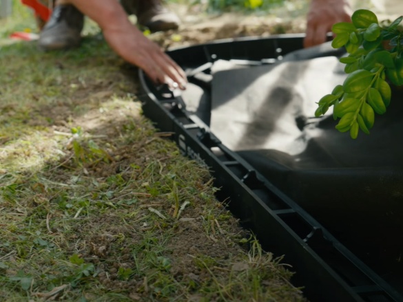 Láthatatlan járdaszegély Scobax Coridor