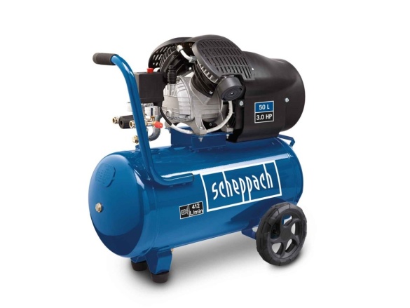 Dvoupístový olejový kompresor 50 l Scheppach HC 52 DC