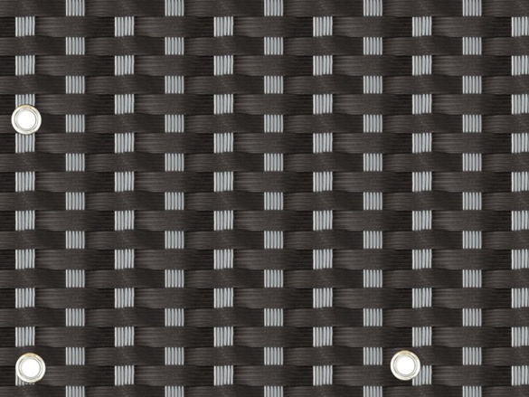 Plotová zástena s kovovými okami Scobax Fence eyelet RX