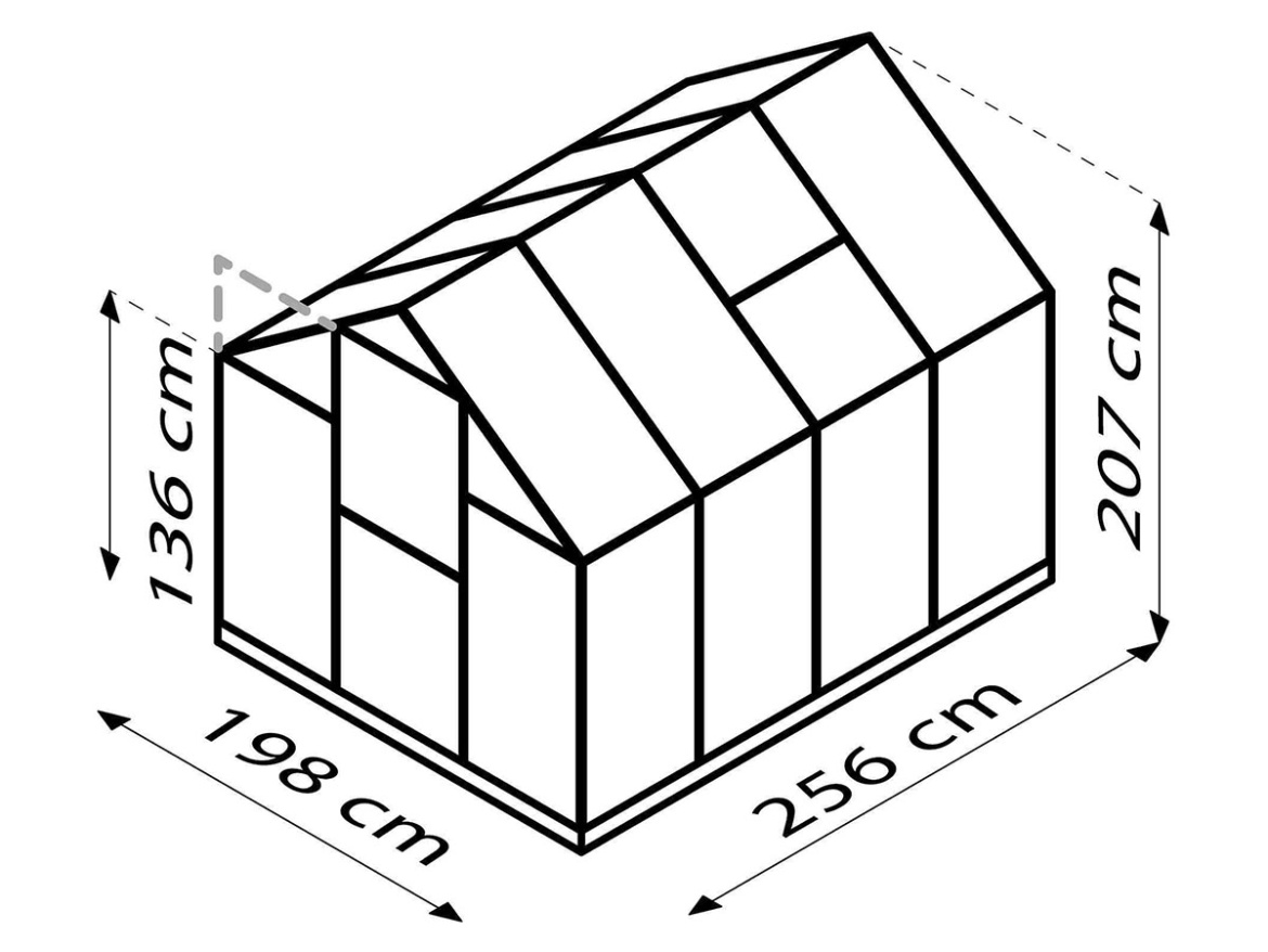 Üvegház Vitavia Triton