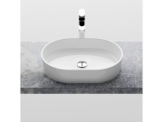 Ravak Umývadlo Moon 2, bez otvoru pre batériu, bez prepadu