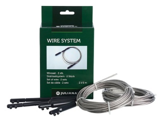 Záhrada –  Juliana Sada ocelových lanek