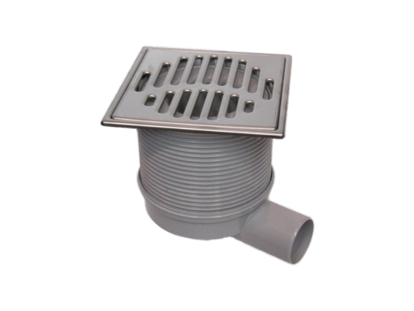 Covernit Vpusť boční teleskopická - nerez/PP