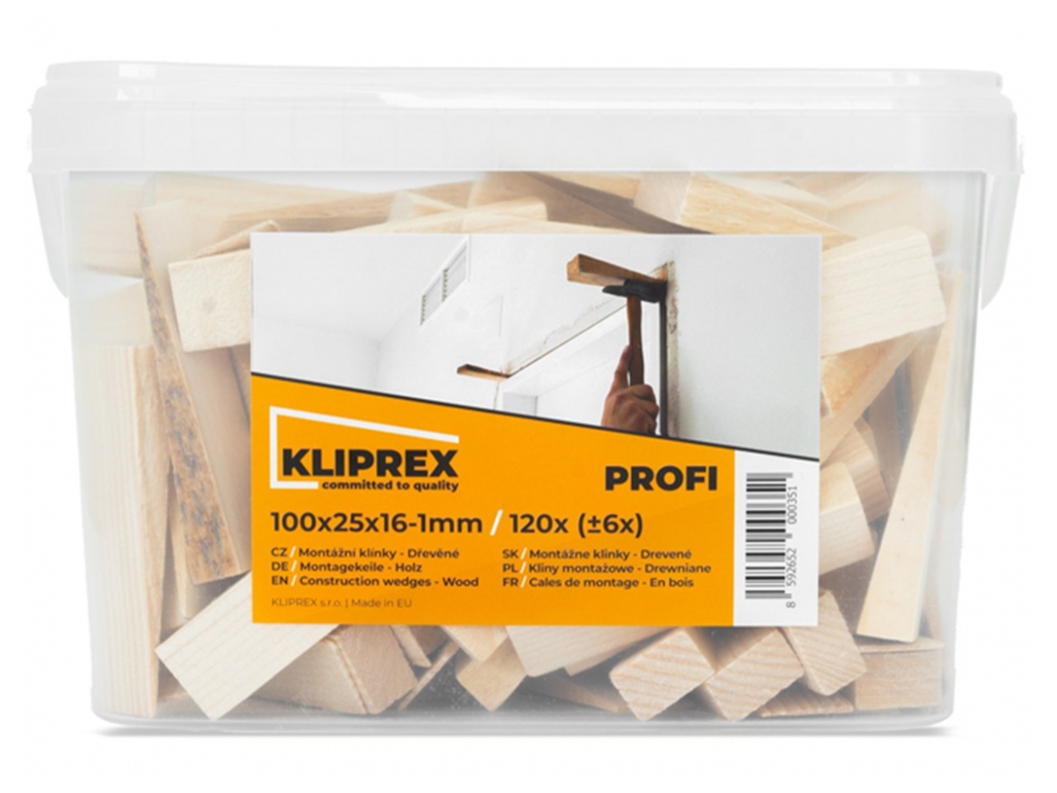 Klinky drevené SM Kliprex Klínky dřevěné SM