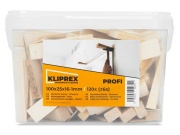 Klínky dřevěné SM Kliprex