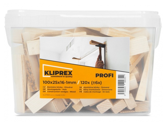 Klínky dřevěné SM Kliprex