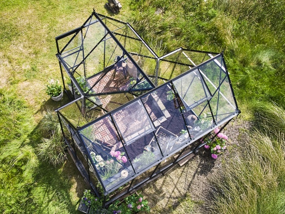 Üvegház Halls Icon Gardenhouse 6