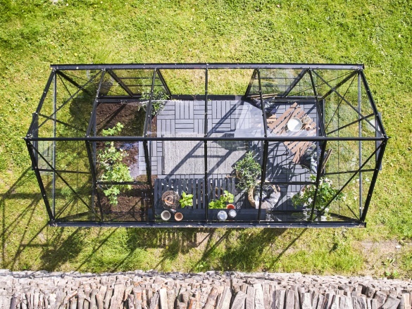 Klasszikus üvegház Halls Icon Planthouse 6