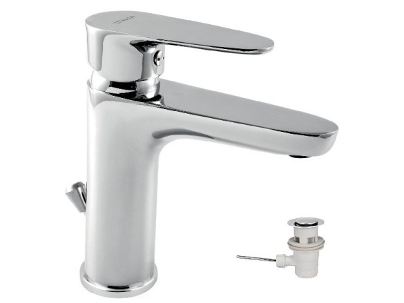 Novaservis Umyvadlová baterie Titania Smart, chrom, stojánková, s výpustí,  98001,0