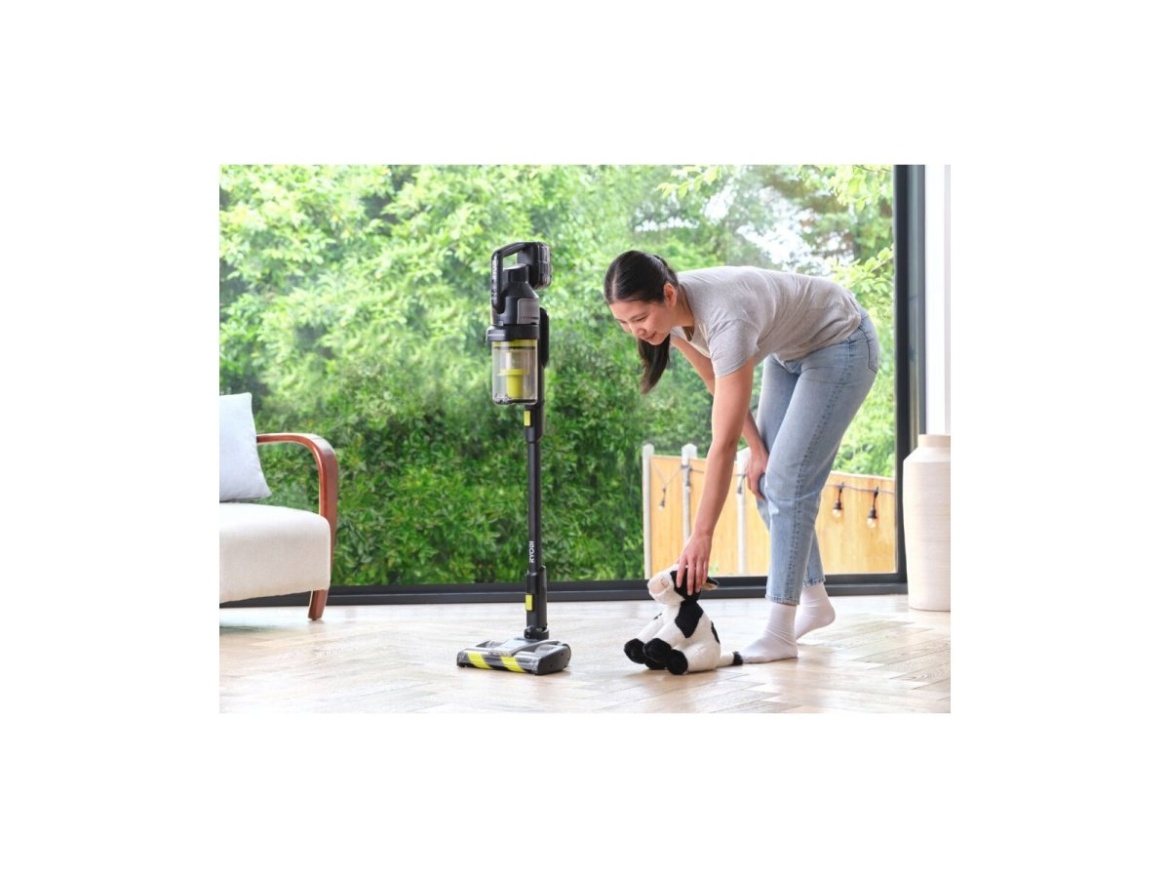 Akkus 18 V-os szénkefe nélküli rúdporszívó ONE+ (akkumulátor és töltő nélkül) Ryobi RASV18BL-0