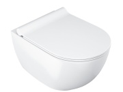 Ravak WC Uni Chrome Rim, závesné, biela