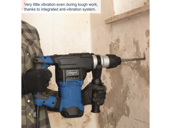 Vrtací/sekací kladivo 6 kg Scheppach DH 1500 PLUS