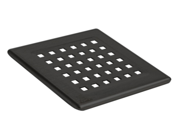 Chuděj ND-Mřížka Black pro nástavec 125 × 125 mm