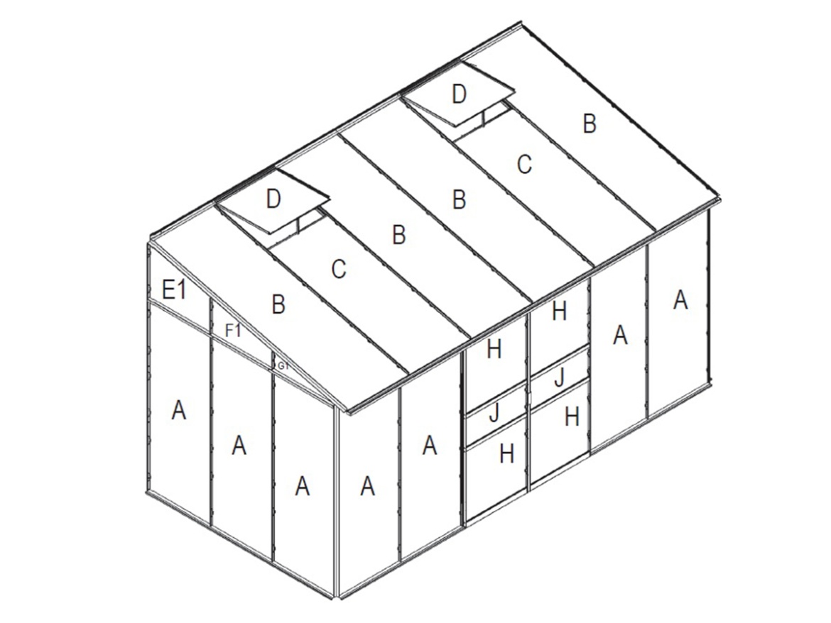 Náhradné presklenie Vitavia náhradní prosklení Ida