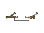 Heckl Vodoměrná sestava  32 x 1", přímá, ventily BENDER