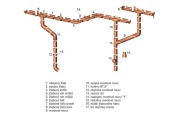 Roh žlabový vnitřní GMT
