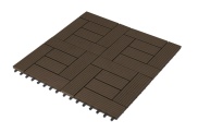 G21 WPC dlaždice  Palmyra, Indický teak, balení 1 m2