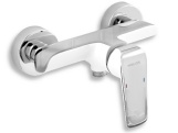 Novaservis Sprchová baterie Nobless Tina 150 mm, bílá/chrom, nástěnná, bez příslušenství,  38061/1,1